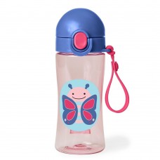 Skip Hop Zoo Lock Top Sport Bottle 414 ml - Butterfly